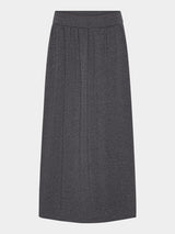 Comfy Copenhagen ApS Good Feeling Skirt Dark Grey Melange