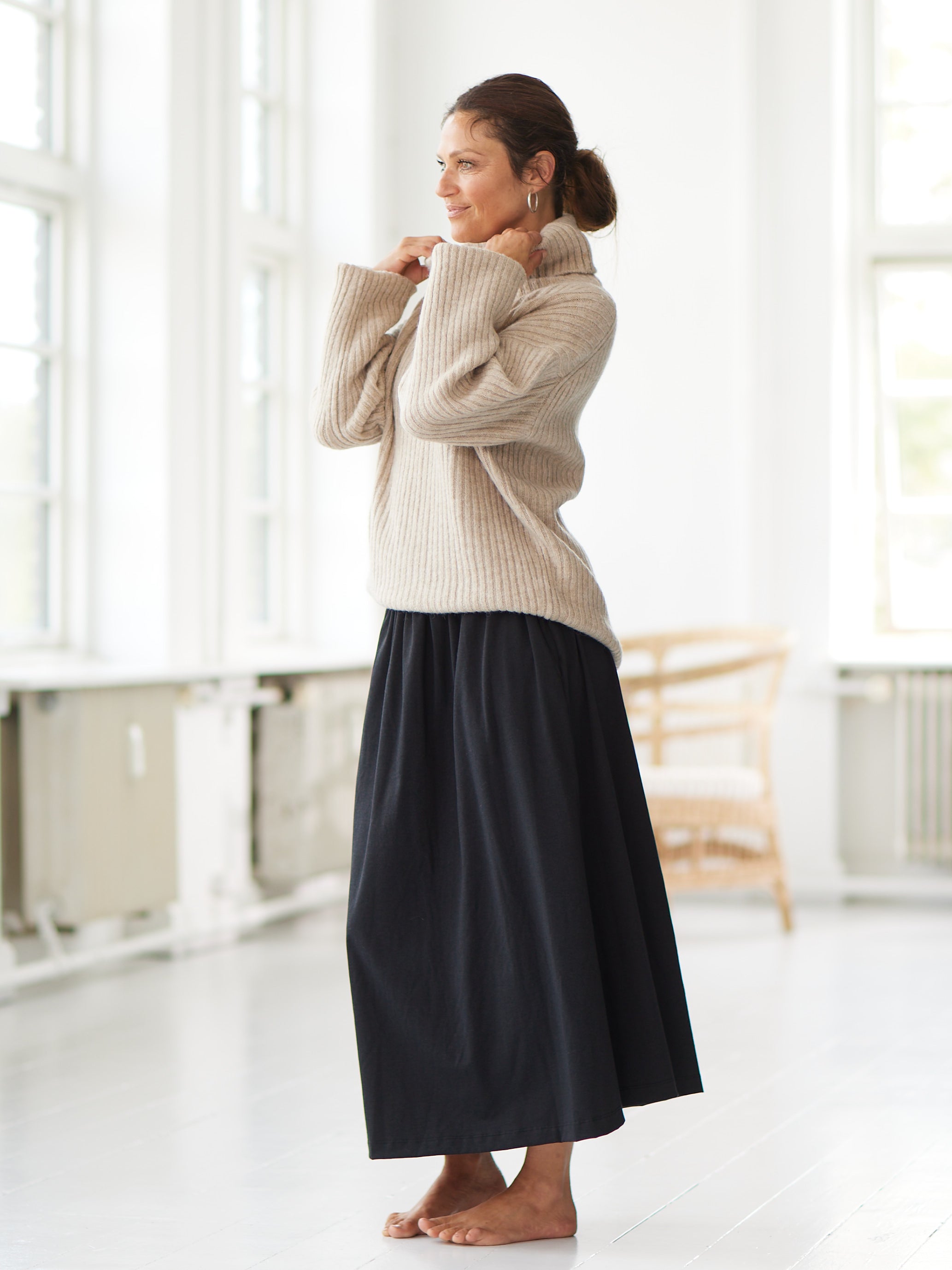 Comfy Copenhagen ApS Good Feeling Skirt Black