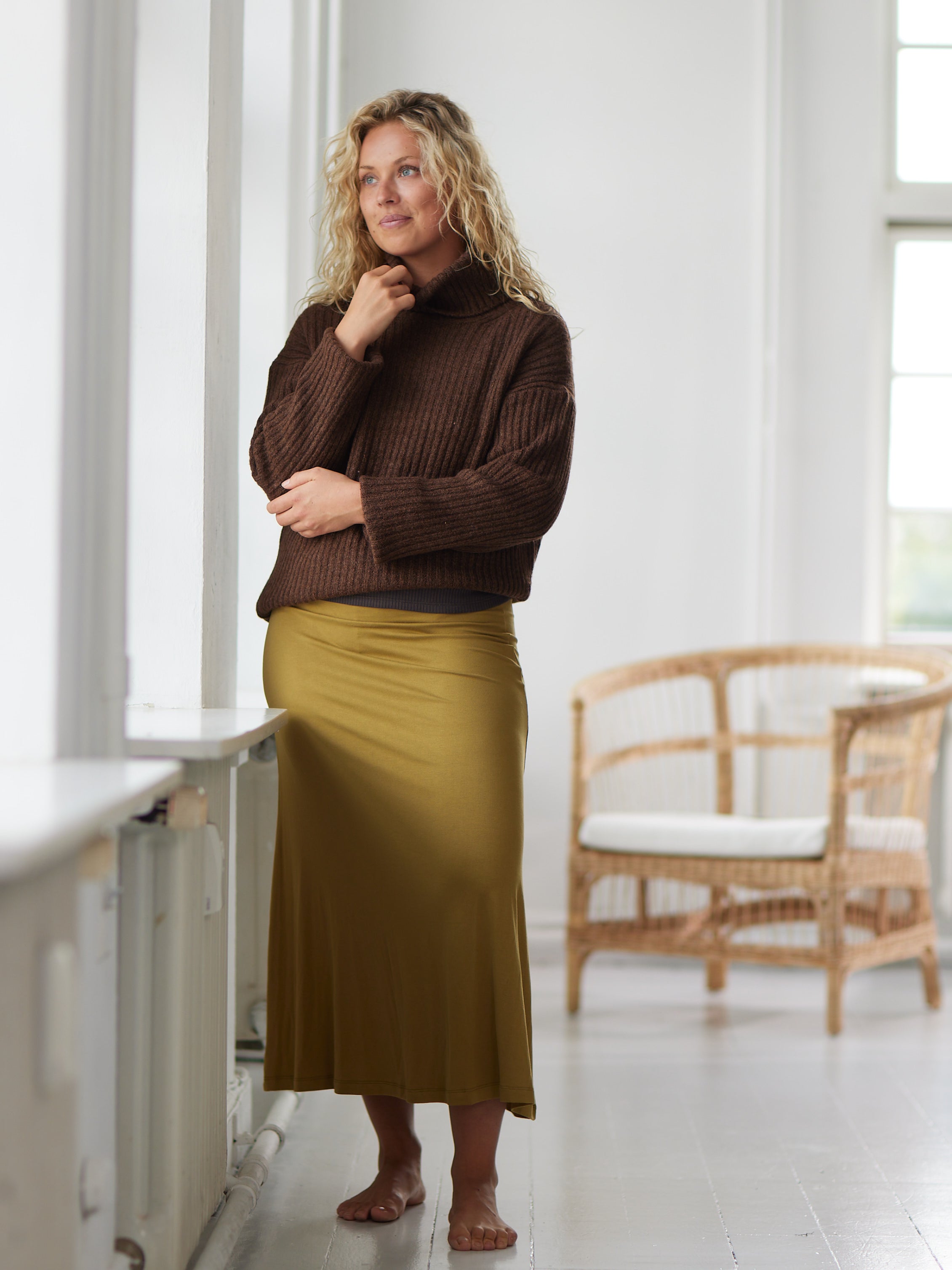 Comfy Copenhagen ApS Hopes And Dreams Skirt Khaki