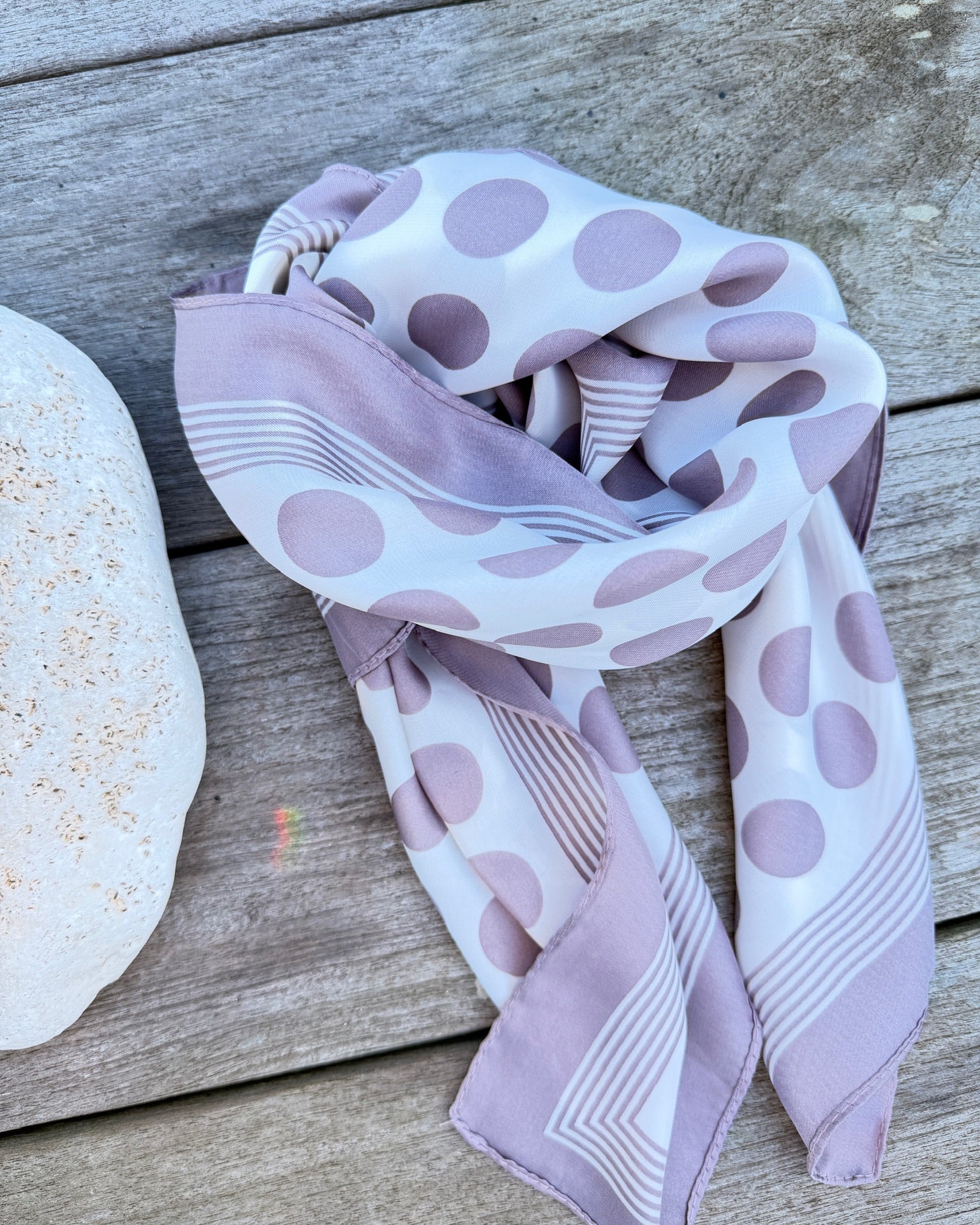 Tørklæde - Dusty Purple