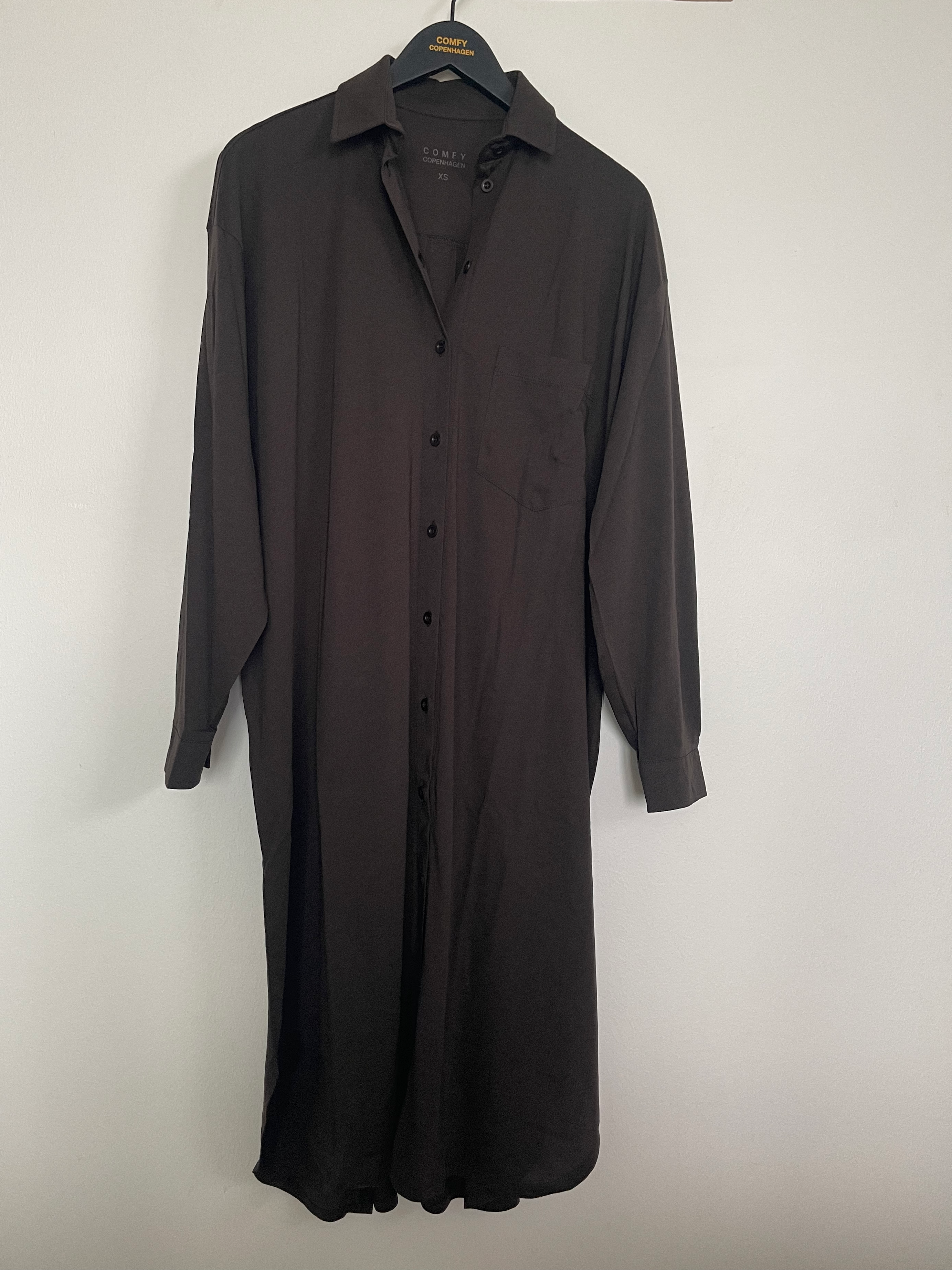 Comfy Days Dress - Coffee
