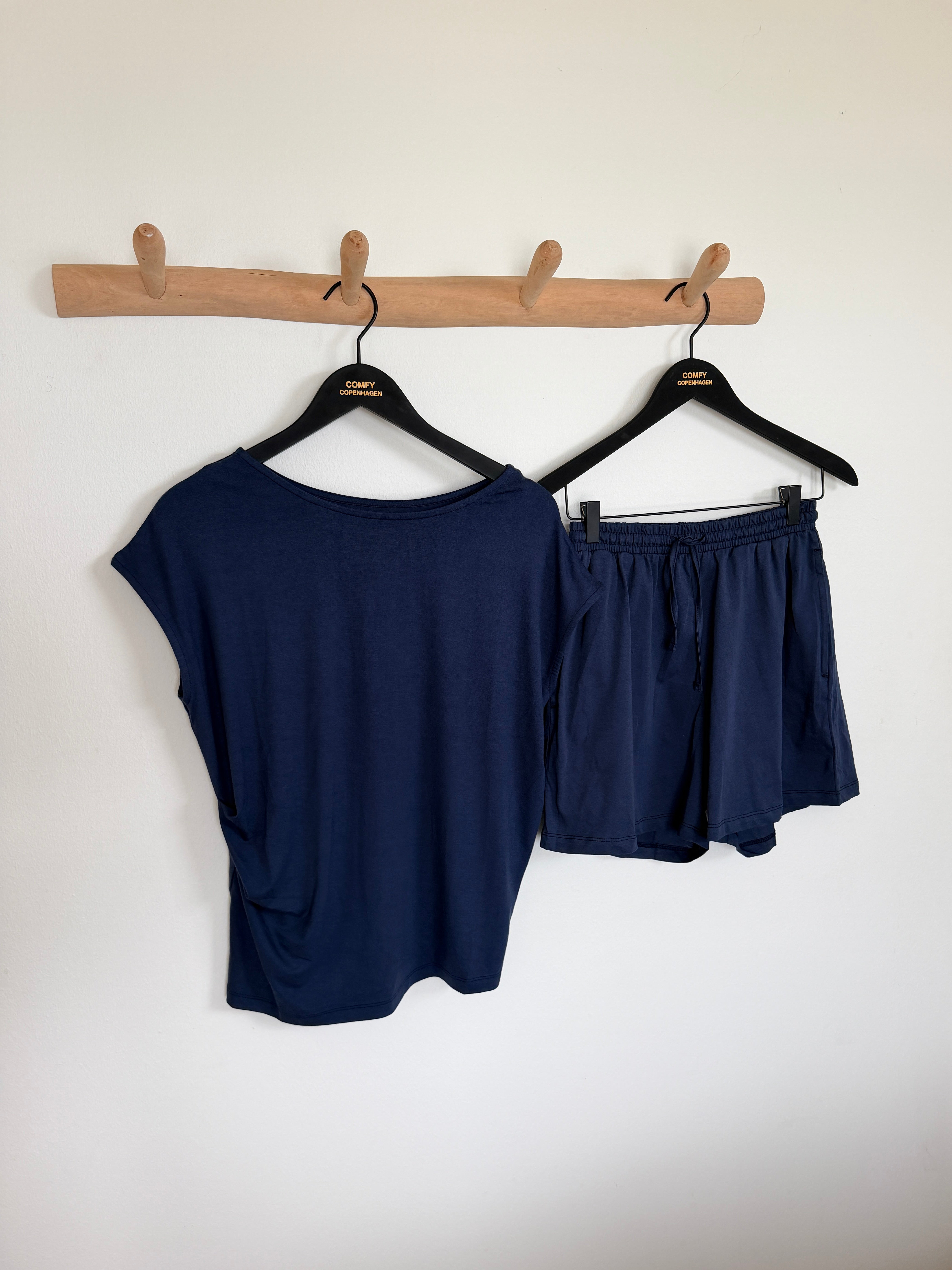 Comfy Oversize Shorts - Dark Denim