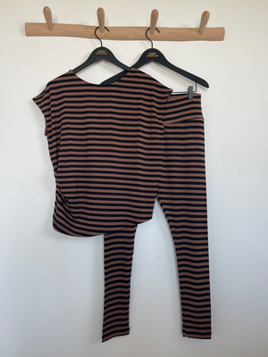 Pleasing Viscose - Black / Light Brown