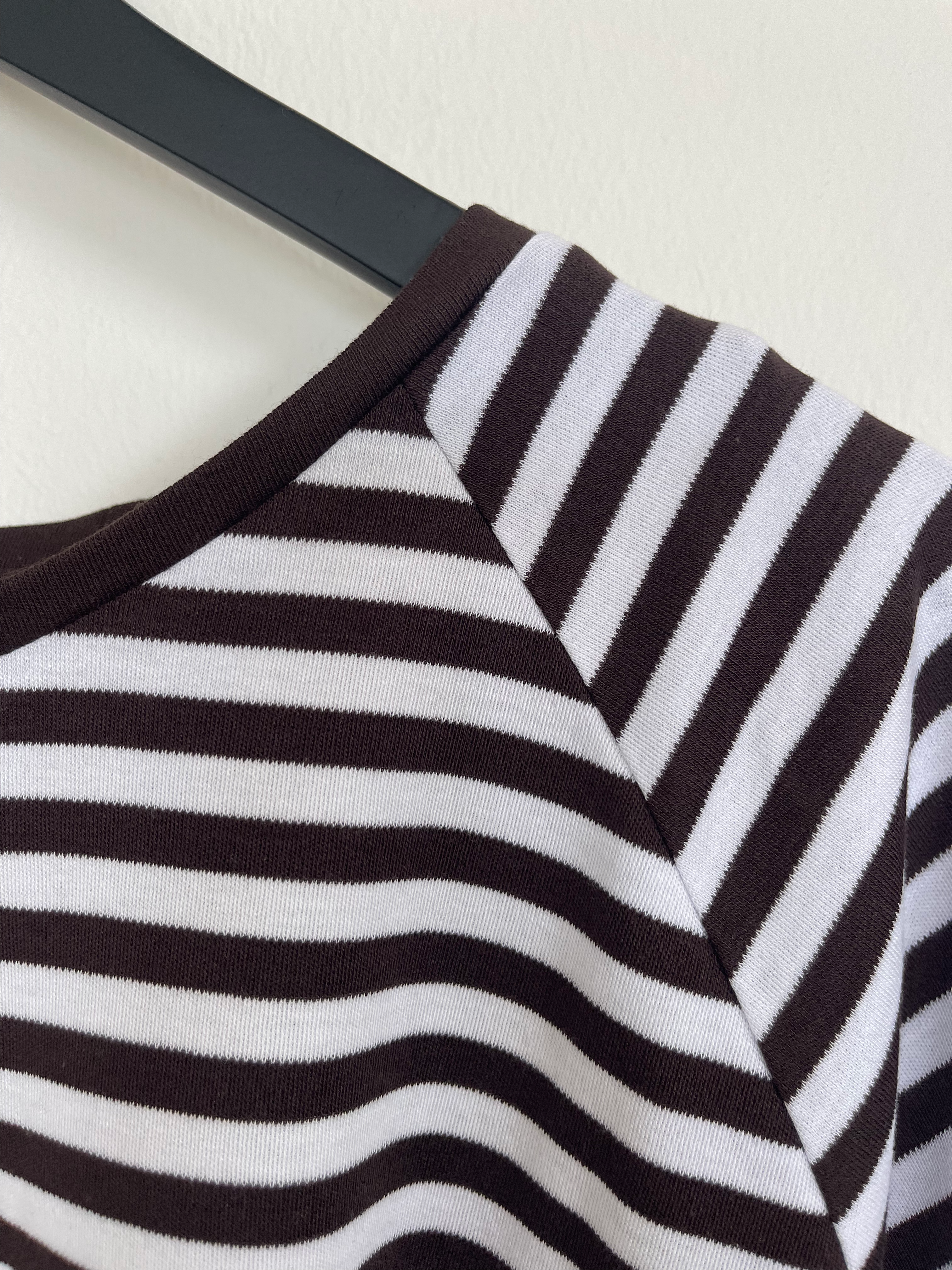 Good Times Dress - Coffee / White
