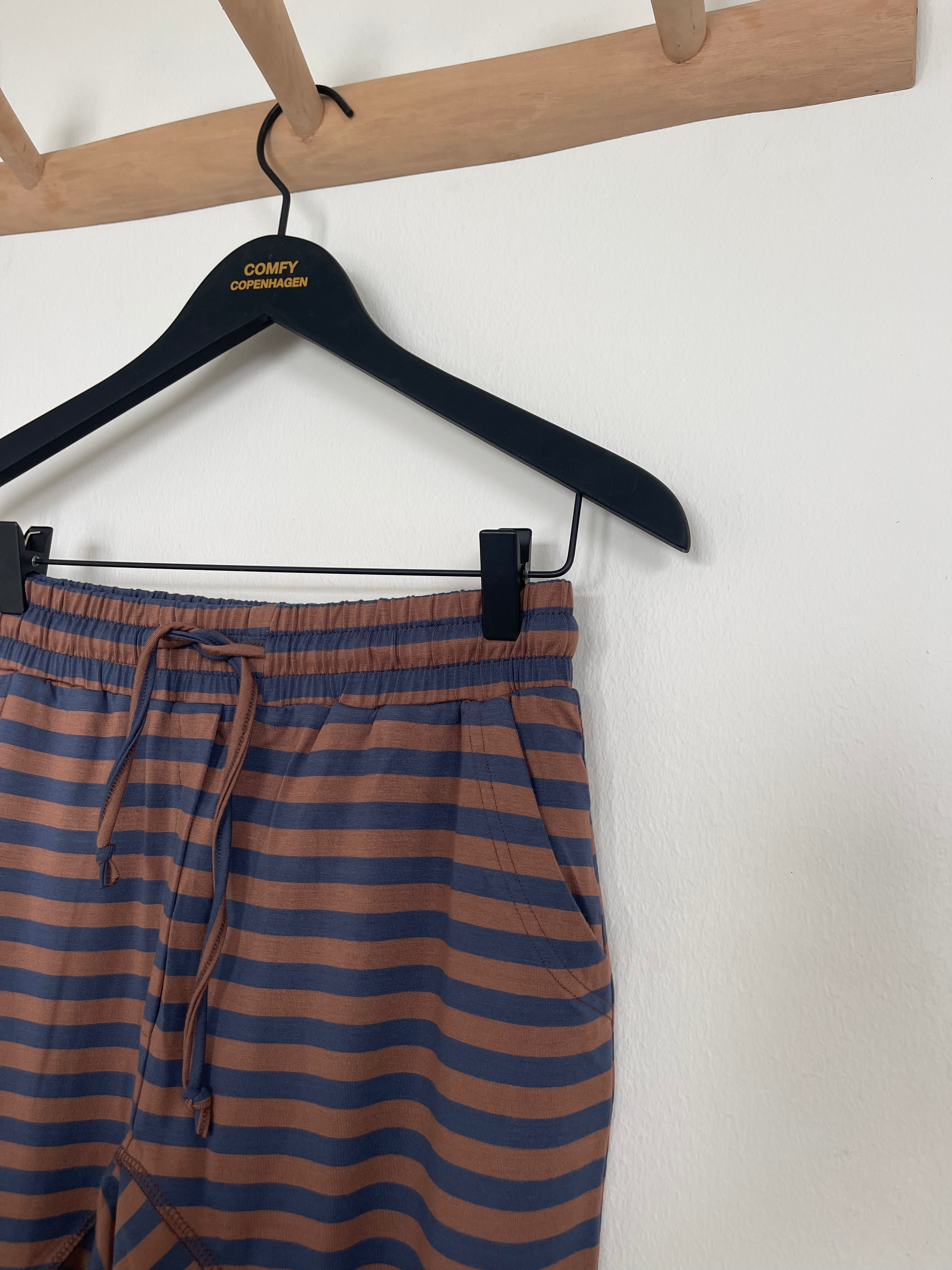 Beds Are Burning Shorts - Light Brown / Denim Blue