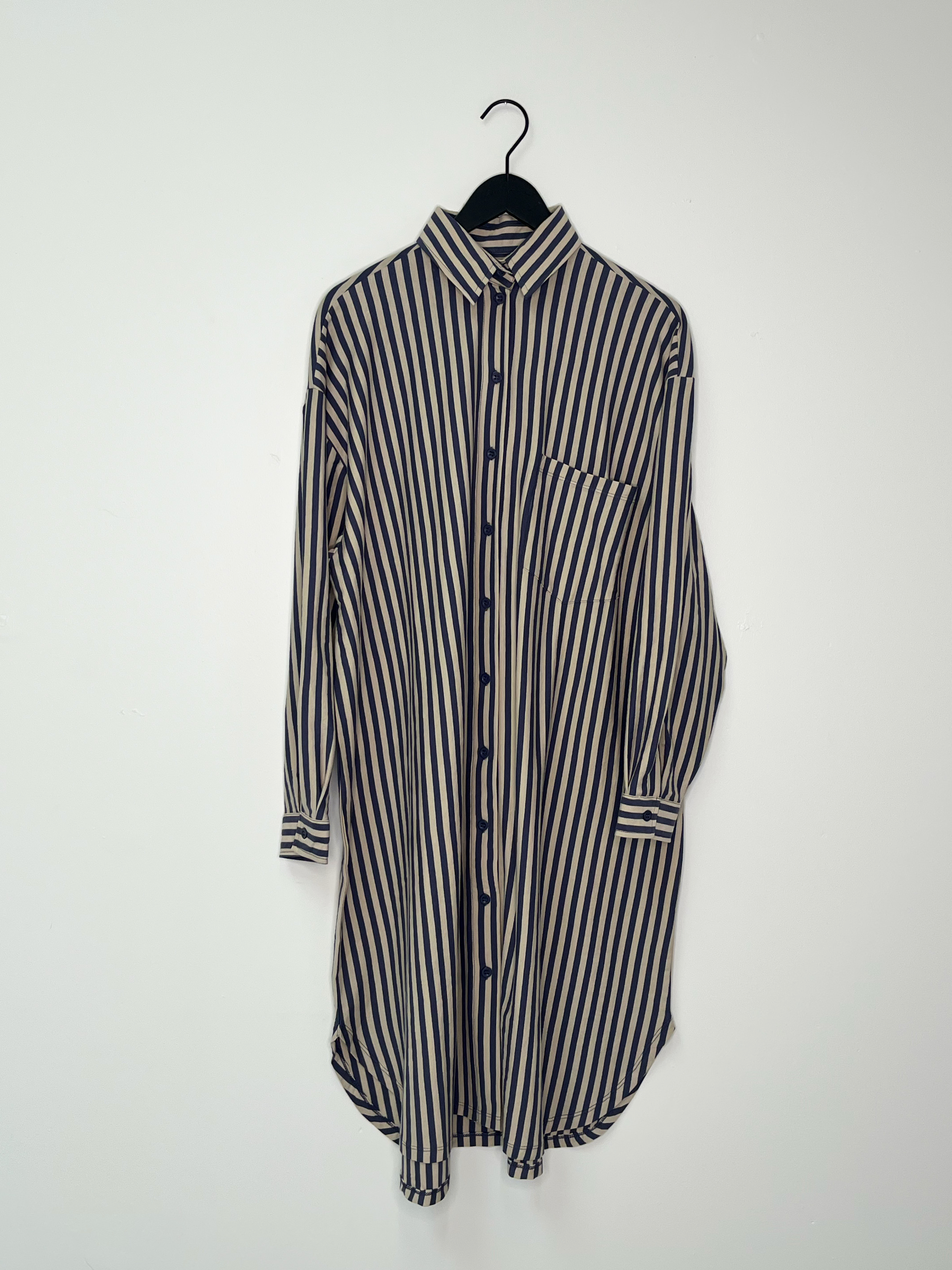 Comfy Days Dress - Steel Blue / Sand