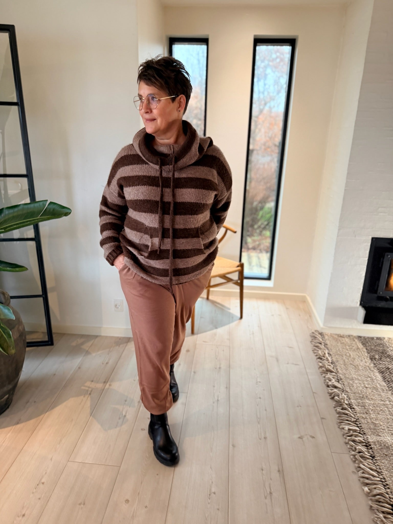 Easy Peasy - Coffee/light brown