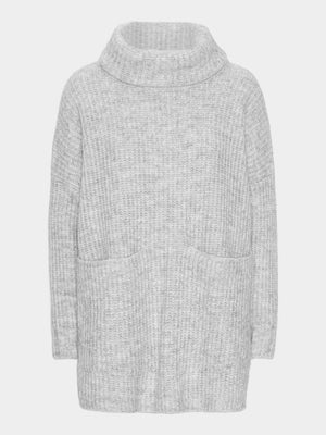 Comfy Copenhagen ApS Kiss And Hug Knit Light Grey