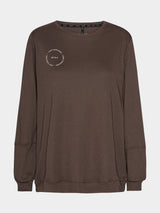 Comfy Copenhagen ApS Love Is Around Blouse Coffee