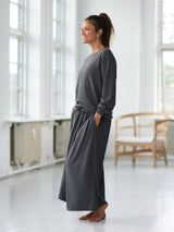 Comfy Copenhagen ApS Love Is Around Blouse Dark Grey Melange