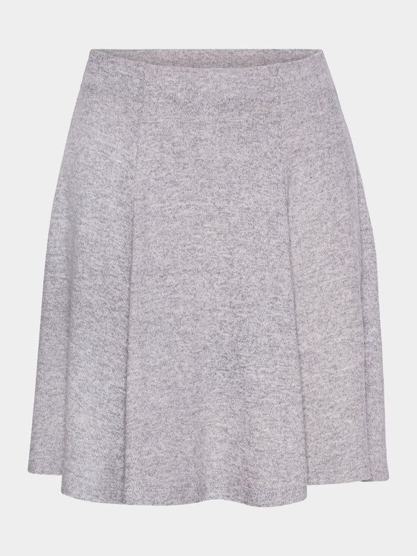 Comfy Copenhagen ApS Loveing You Forever Skirt Light Grey Melange