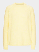 Comfy Copenhagen ApS Nice And Soft - Long Sleeve Knit Light Yellow