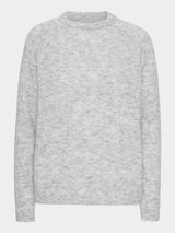 Comfy Copenhagen ApS Nice And Soft - Long Sleeve Knit Light Grey