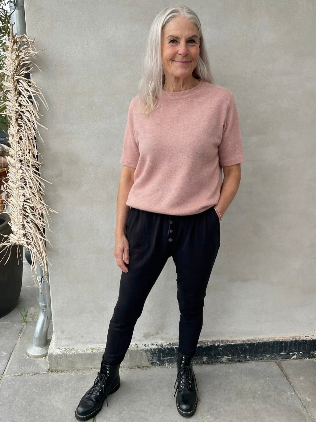 Nice And Soft Short Sleeve - Rose