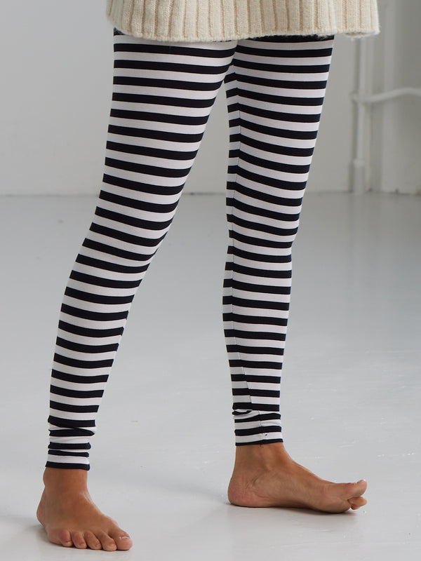 Comfy Copenhagen ApS Pleasing Leggings Black / White