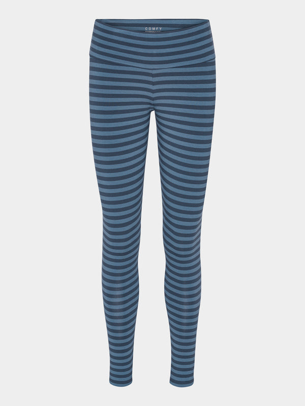 Comfy Copenhagen ApS Pleasing Leggings Blue Stripe