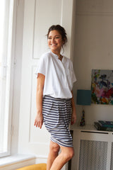 Comfy Copenhagen ApS Simply Love Skirt Asphalt / Silver Grey