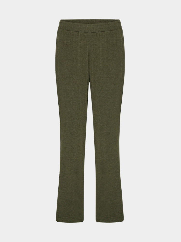 Comfy Copenhagen ApS Slow Feeling - Regular Pants Forest Green