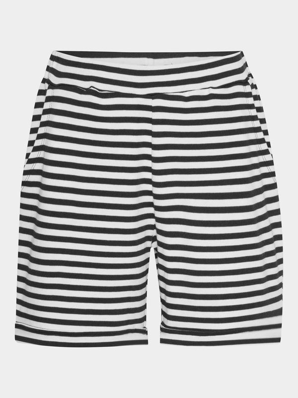 Comfy Copenhagen ApS Slow Feeling - Shorts Shorts Black / White Stripe