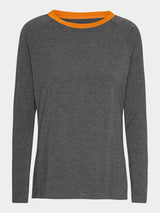 Comfy Copenhagen ApS Somebody To Love Blouse Dark Grey Melange