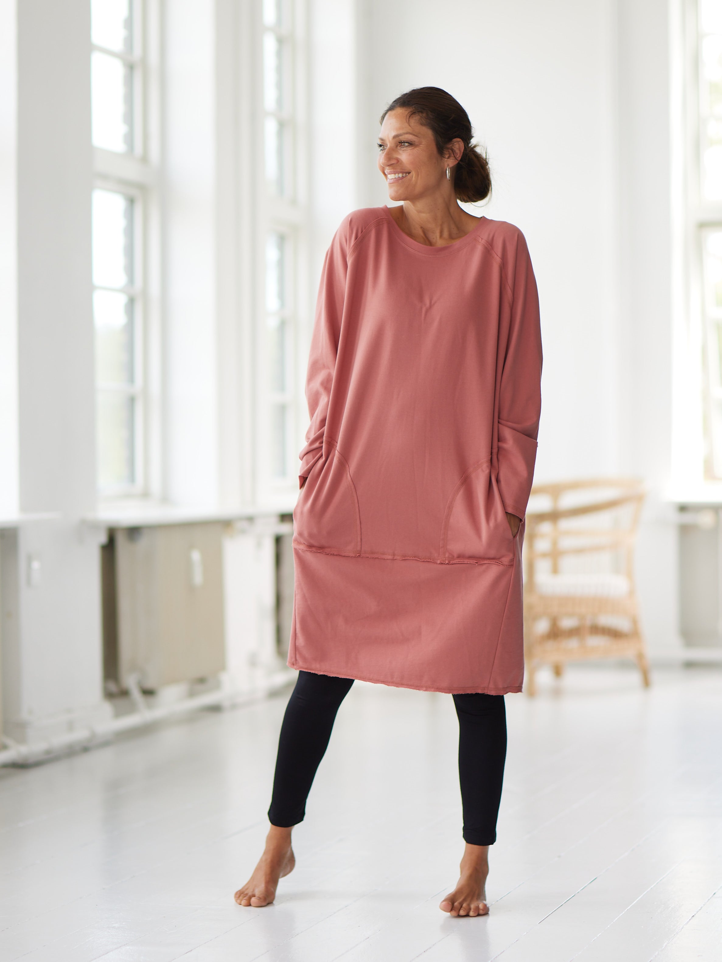 Comfy Copenhagen ApS Still Believing Dress Rusty Rose