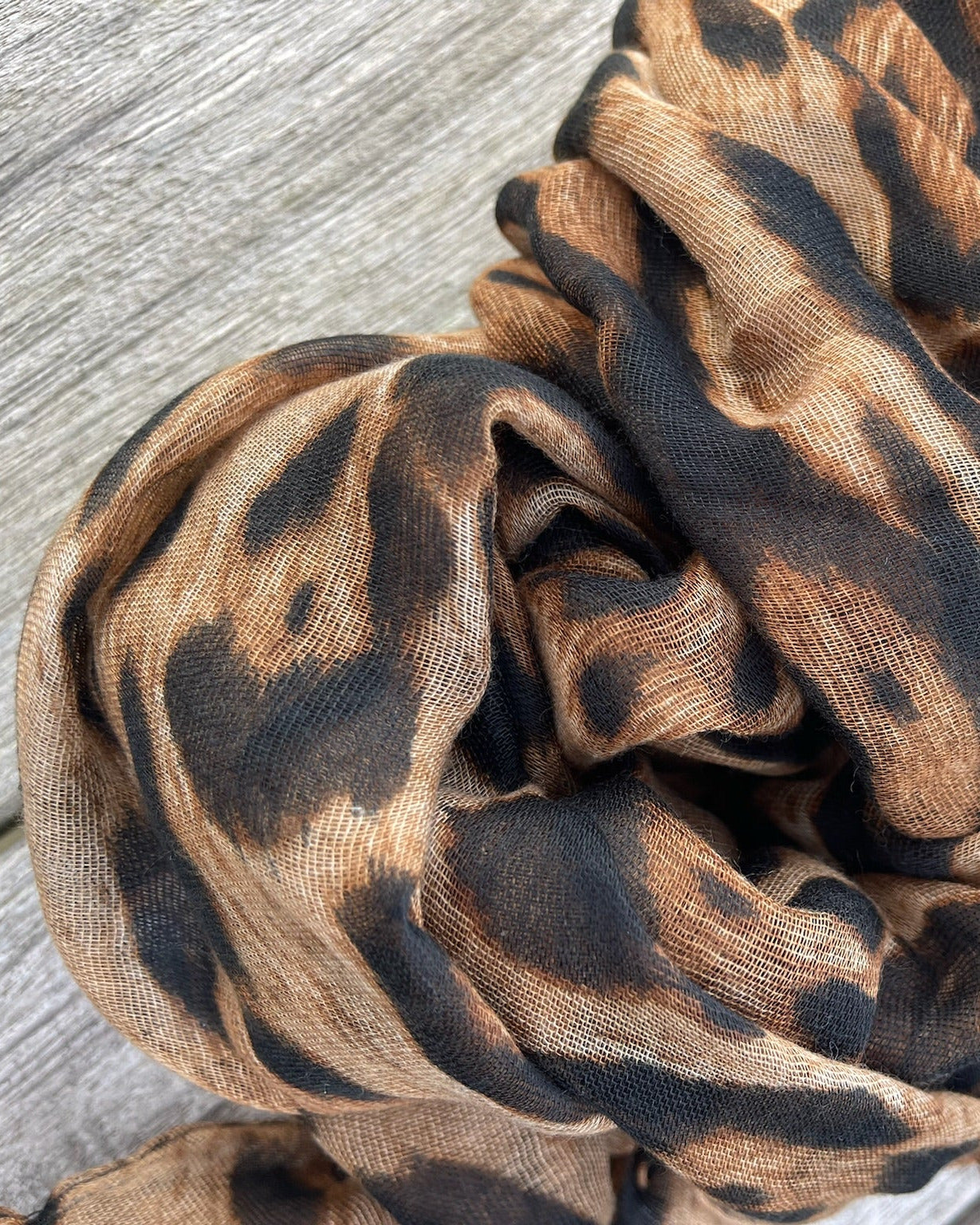 Tørklæde Viscose - Leo Brown