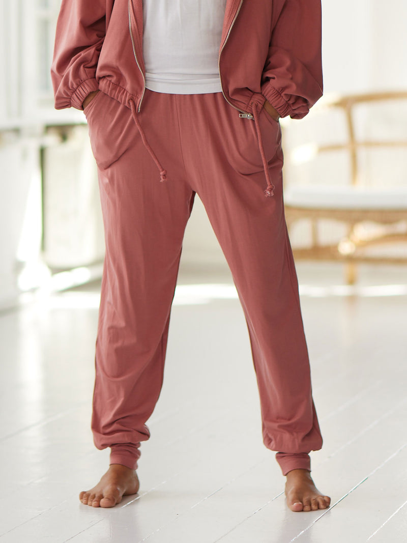 Comfy Copenhagen ApS Yoga Mood Pants Rusty Rose