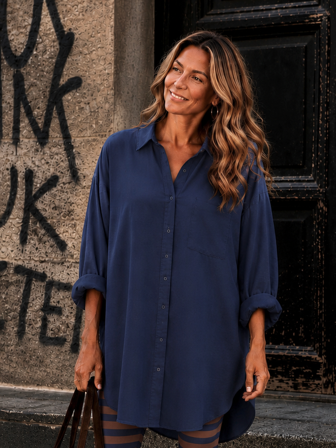 Comfy Days - Dark Denim Blue