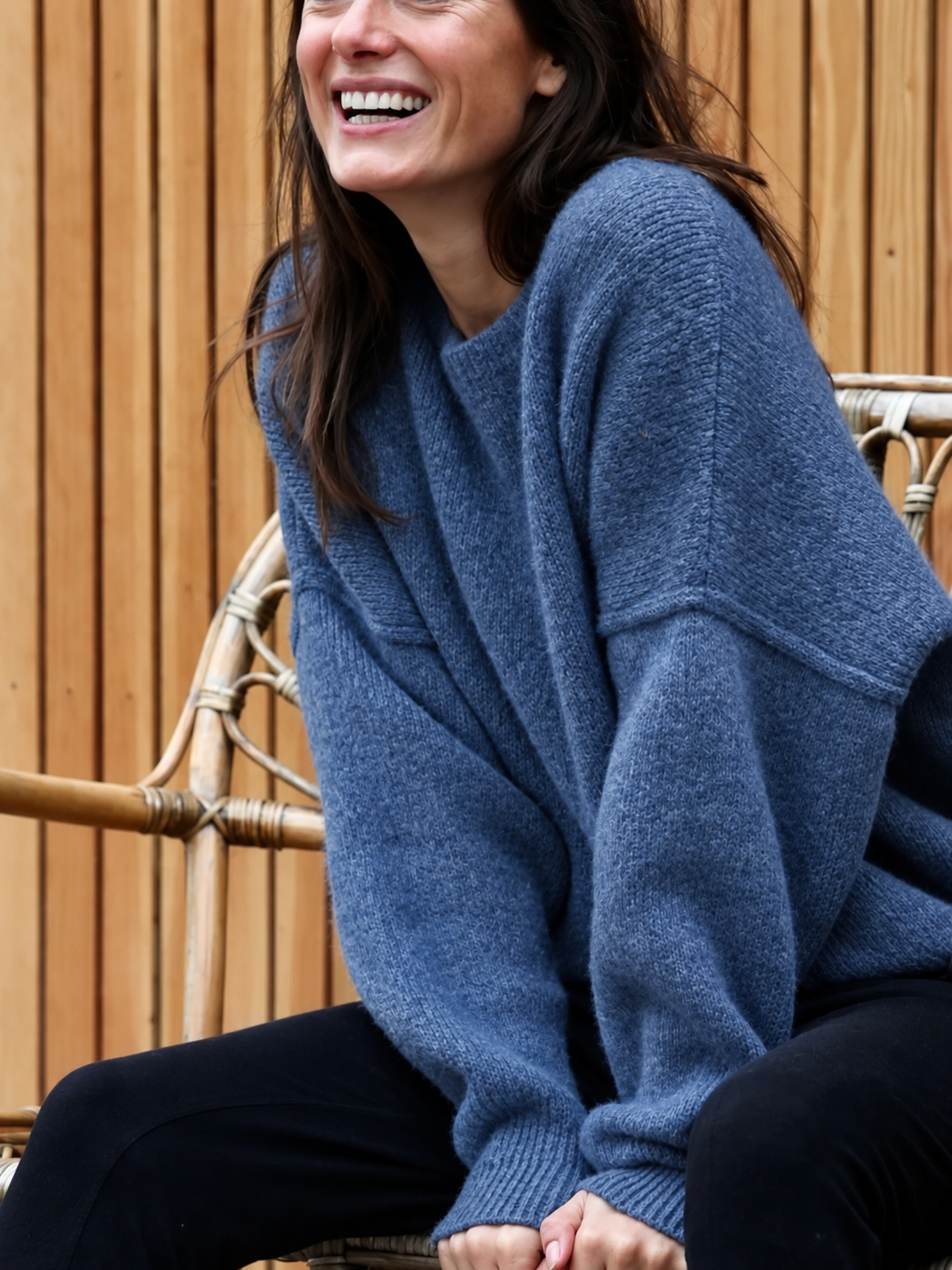 Hold Me - Denim Blue