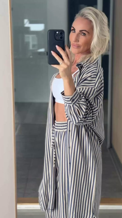 Comfy Copenahgen Amazing pants Steel blue